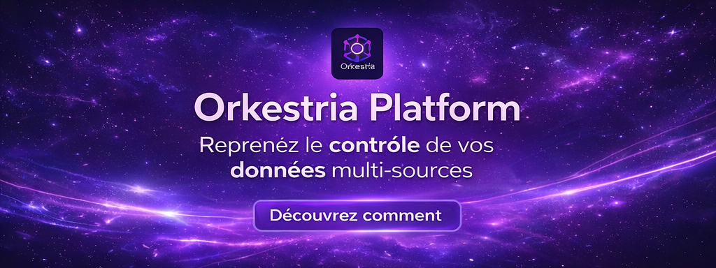 Page d'introduction de la démonstration Orkestria Platform