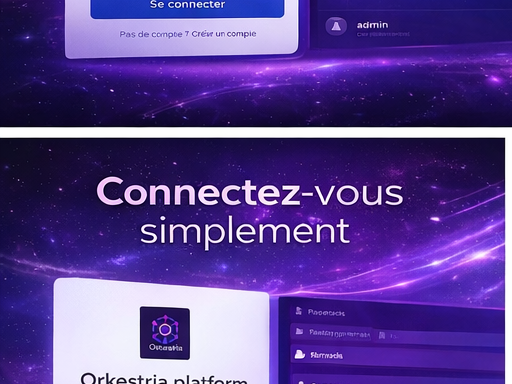 Connexion simplifiée à la plateforme Orkestria